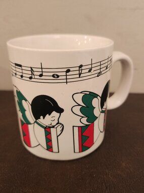 Vintage 1985 Telco Musical Christmas Mug